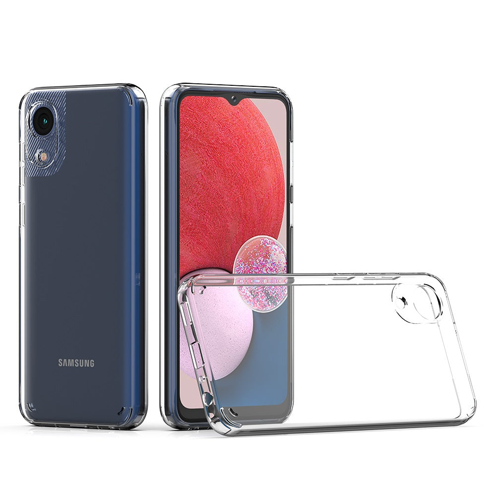 Funda para Samsung A03 Core TPU 100% Transparente Antishock