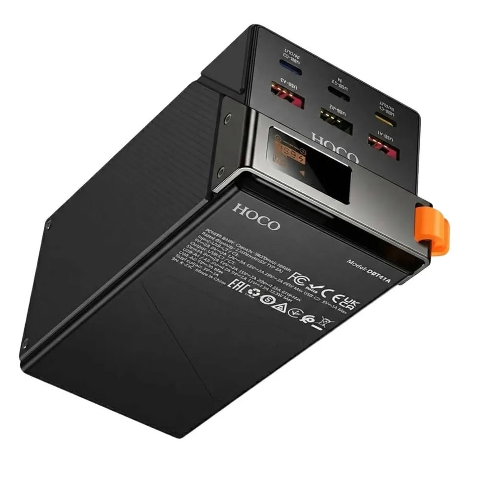 Power Bank 50000mAh Hoco DB100A Harmony Carga PD65W Negro