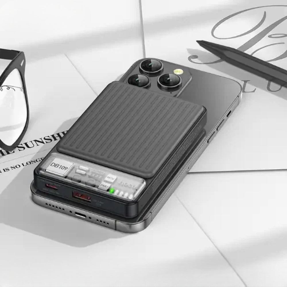 Power Bank Magsafe 10000mAh Hoco DB109Gris