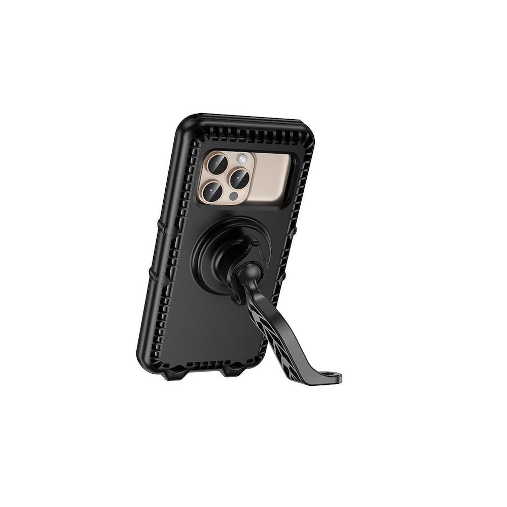 Soporte Celular para Moto Hoco DCA61 Funda Impermeable Negro