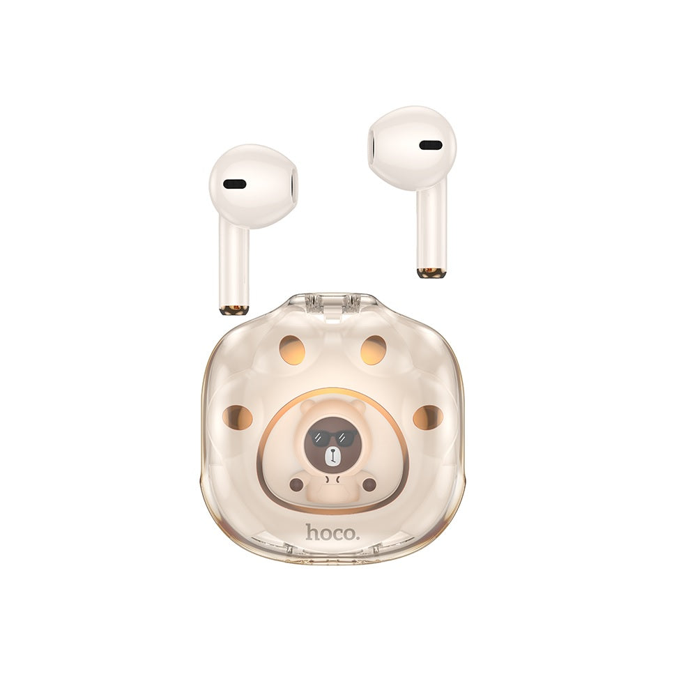 Audífonos Inalambricos Hoco DES36 Bluetooth KHAKI