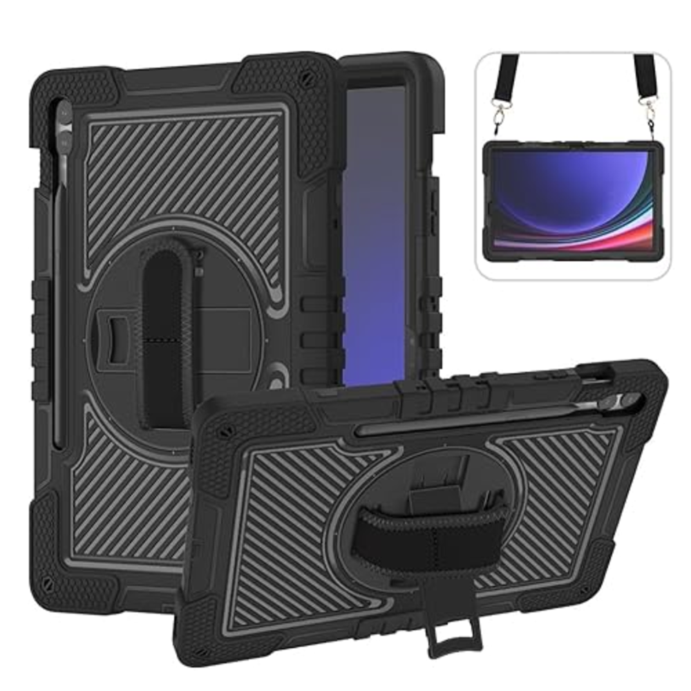 Funda para iPad Pro M5 11" Armor con Correa Negra