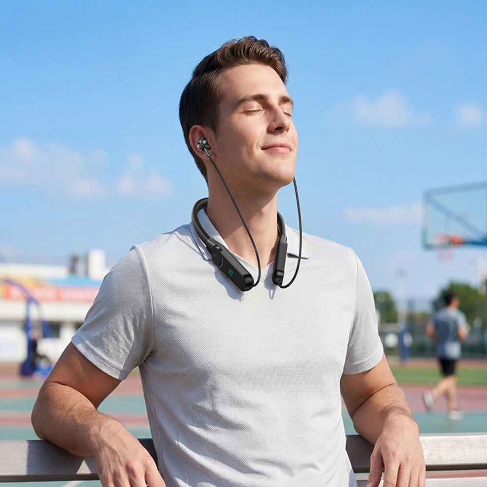 Audifonos Bluetooth Hoco ES78 Cuello Naya Deportivo Negro