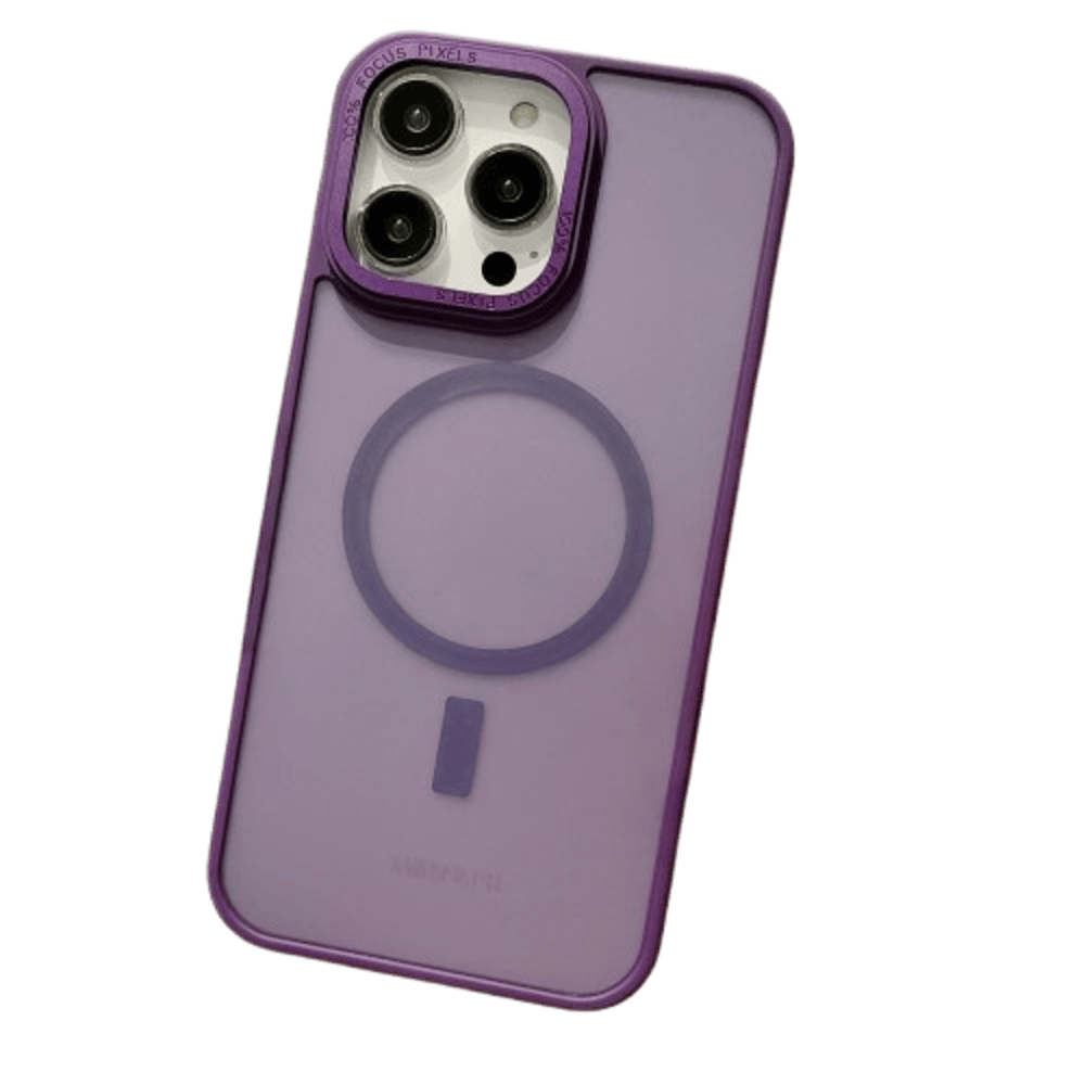 Funda para iPhone 17 Pro Max Magsafe Ahumado Mate Morado