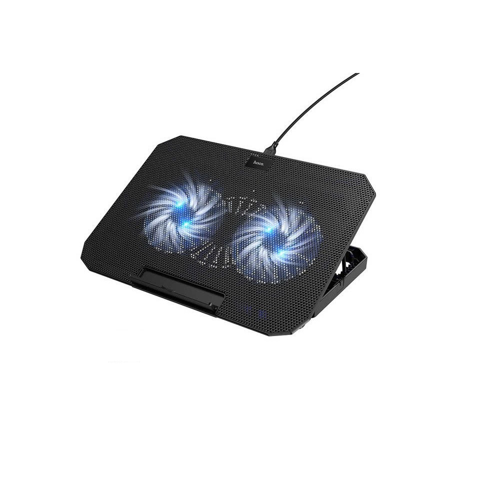 Soporte para LaptopHoco GA4 Jade Doble Ventilador Negro