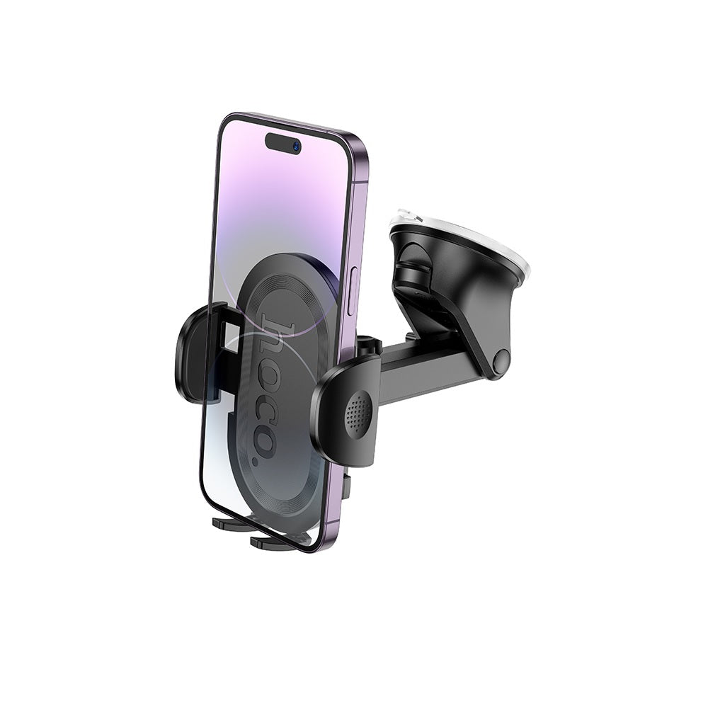 Soporte Celular para Auto Hoco H54 Brusco Push Tablero Negro