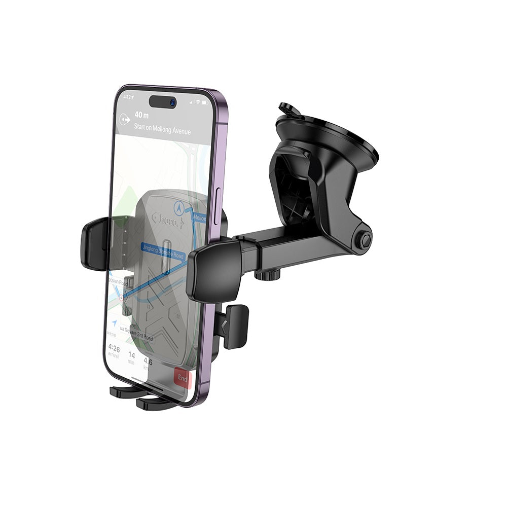 Soporte Celular para Auto Hoco H65 Gamble Tablero Negro