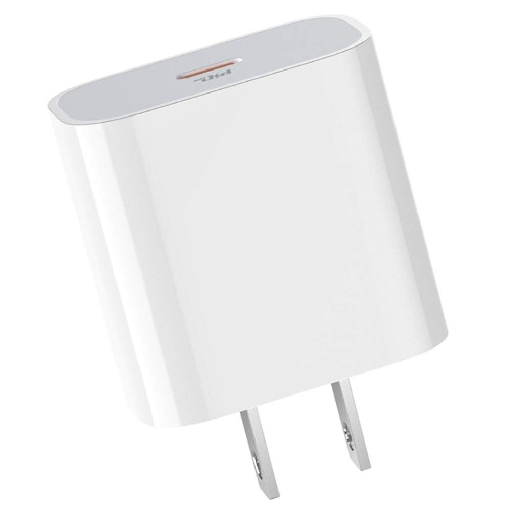 Cargador Hoco C76 Plus Dado Tipo C Carga Rapida 20W Blanco