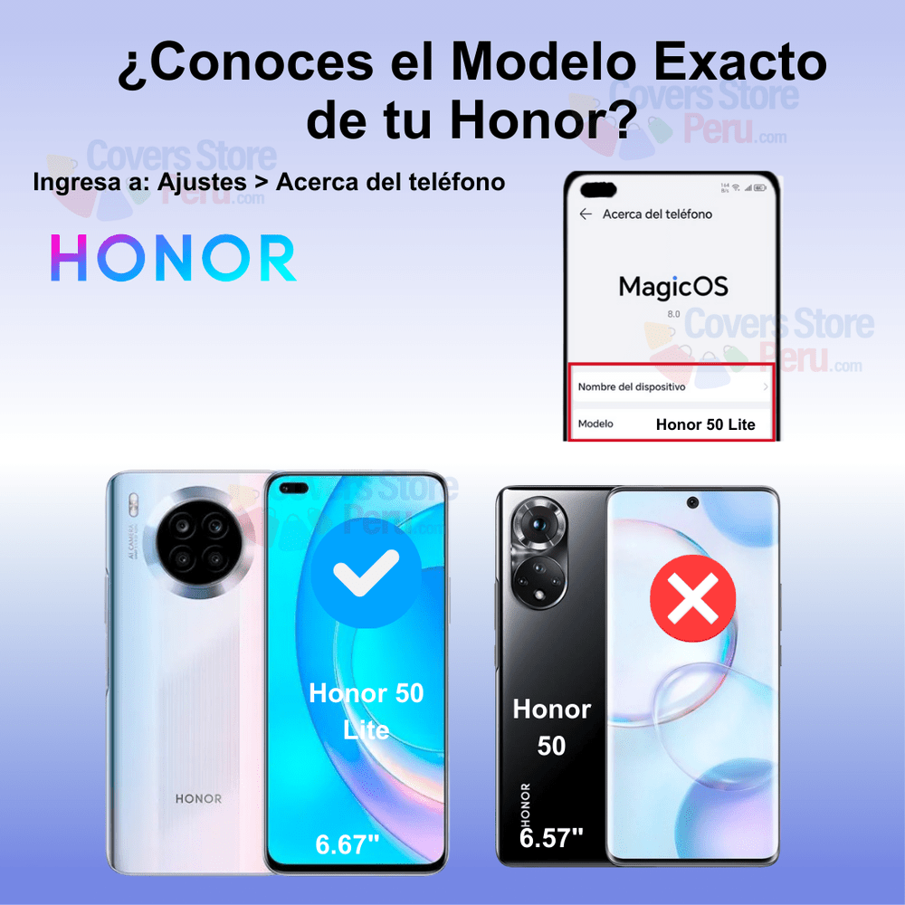 Mica para Honor 50 Lite Black Edition 20K Antishock