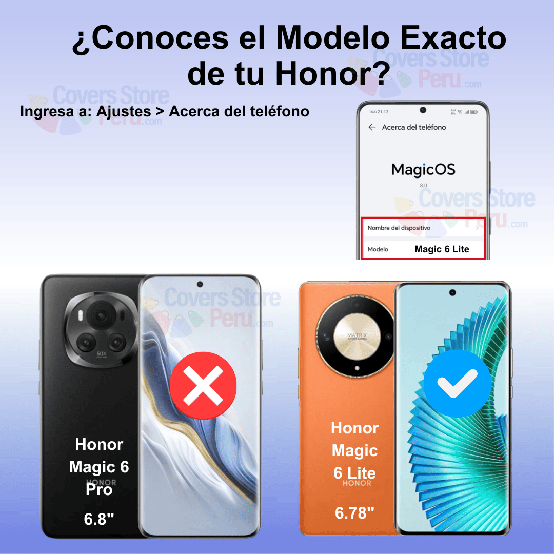 Mica para Honor Magic 6 Lite Protector de Cerámica Mate