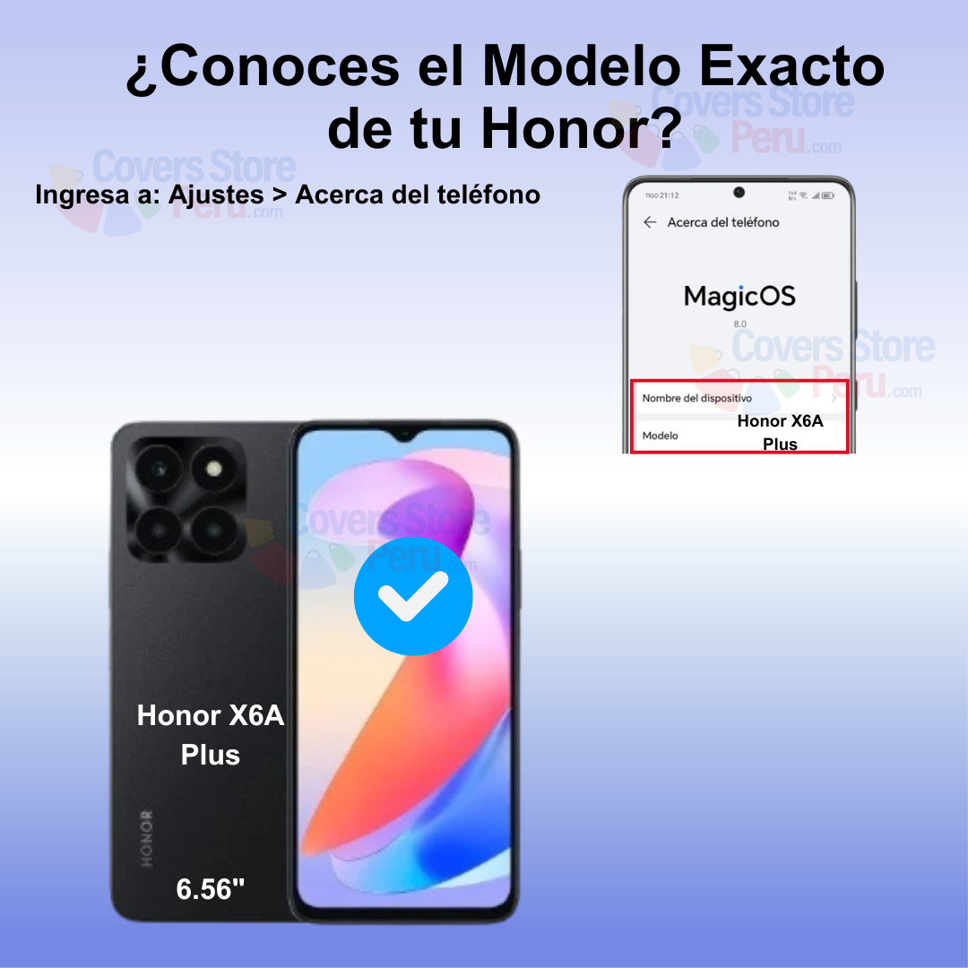 Mica para Honor X6A Plus Protector 21D Antishock