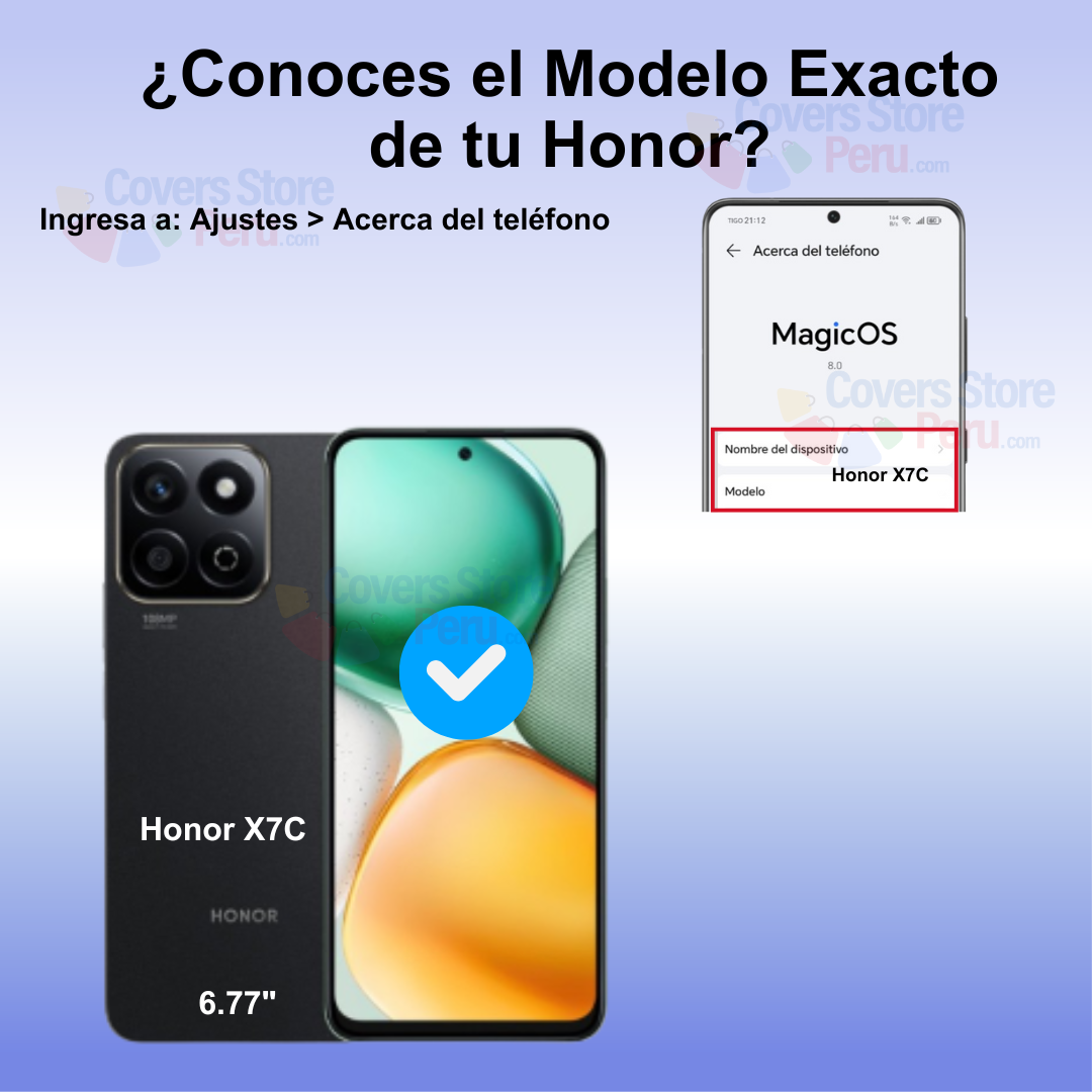 Mica para Honor X7C Protector de Cerámica Mate