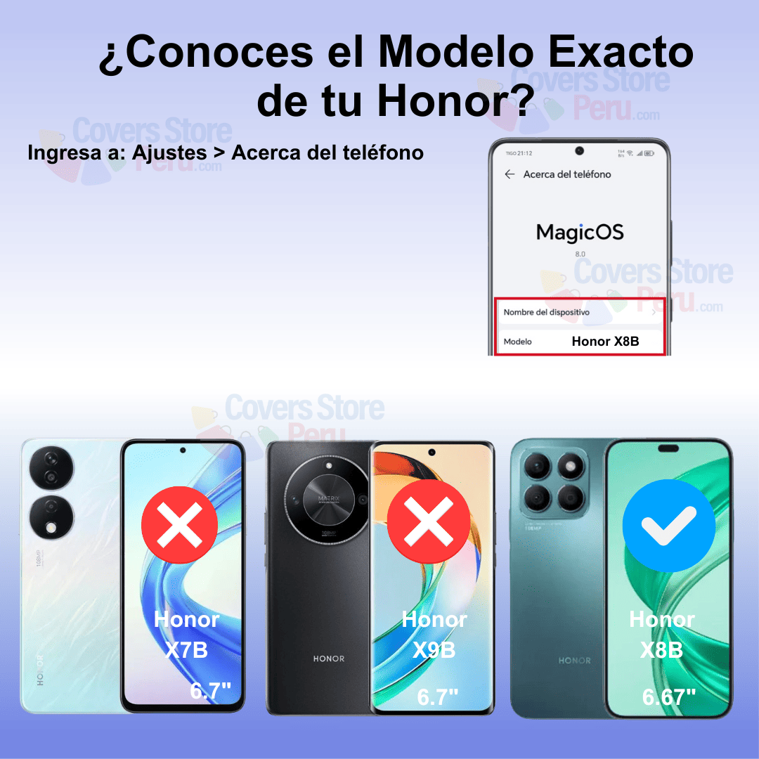 Mica para Honor X8B Vidrio Templado Anti-Espía