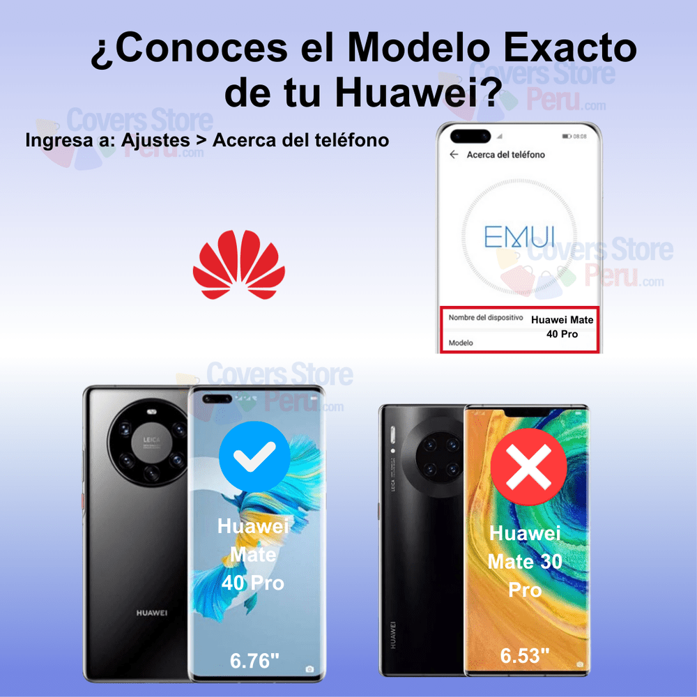 Mica Glass for Huawei Mate 40 Pro Full Glue Curvo Antishock