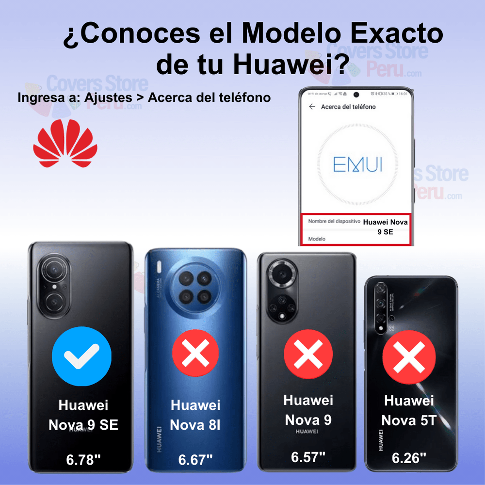 Funda Case para Huawei Nova 9SE Flip Cover Negro Antishock