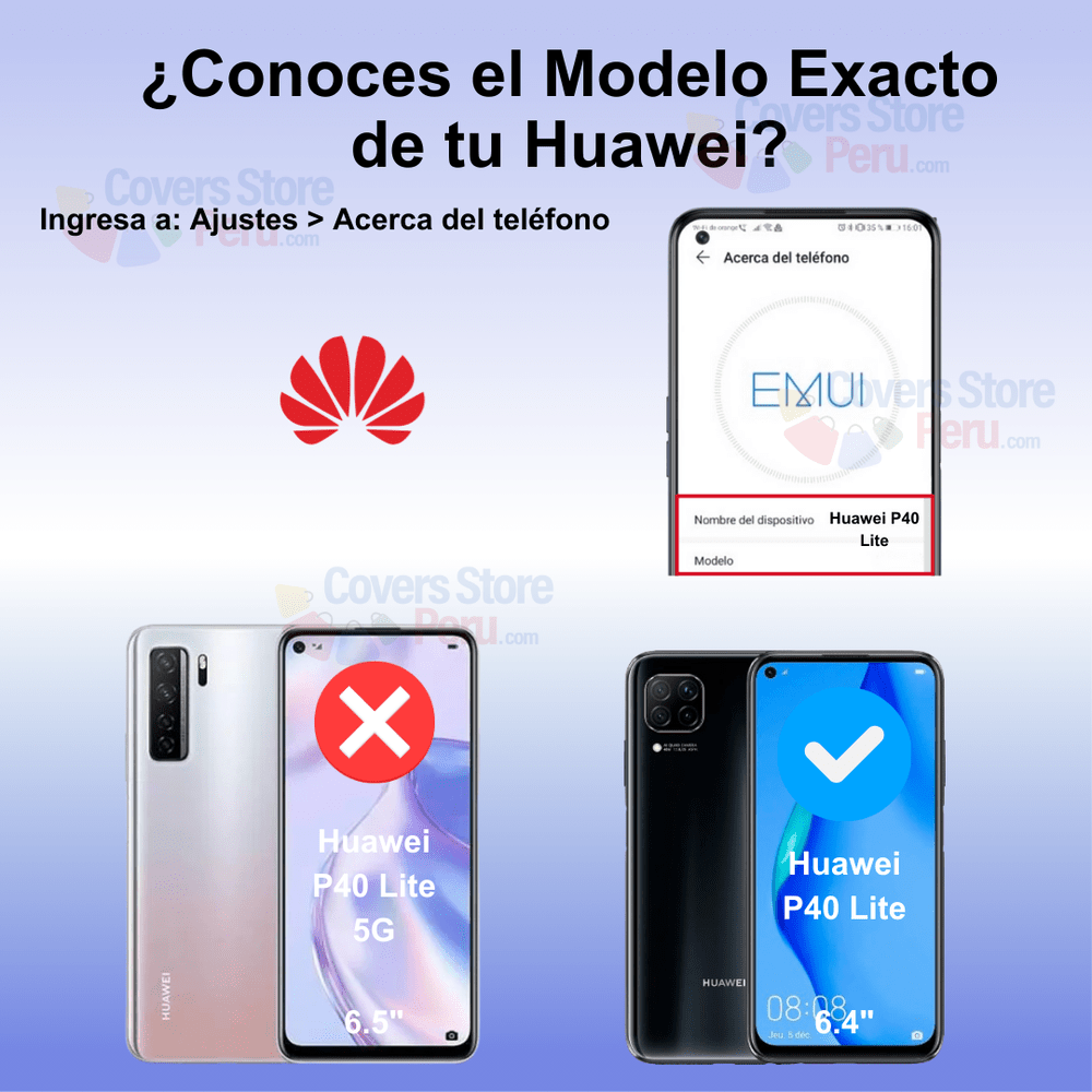 Mica para Huawei P40 Lite 4G Vidrio Templado Anti-Espía