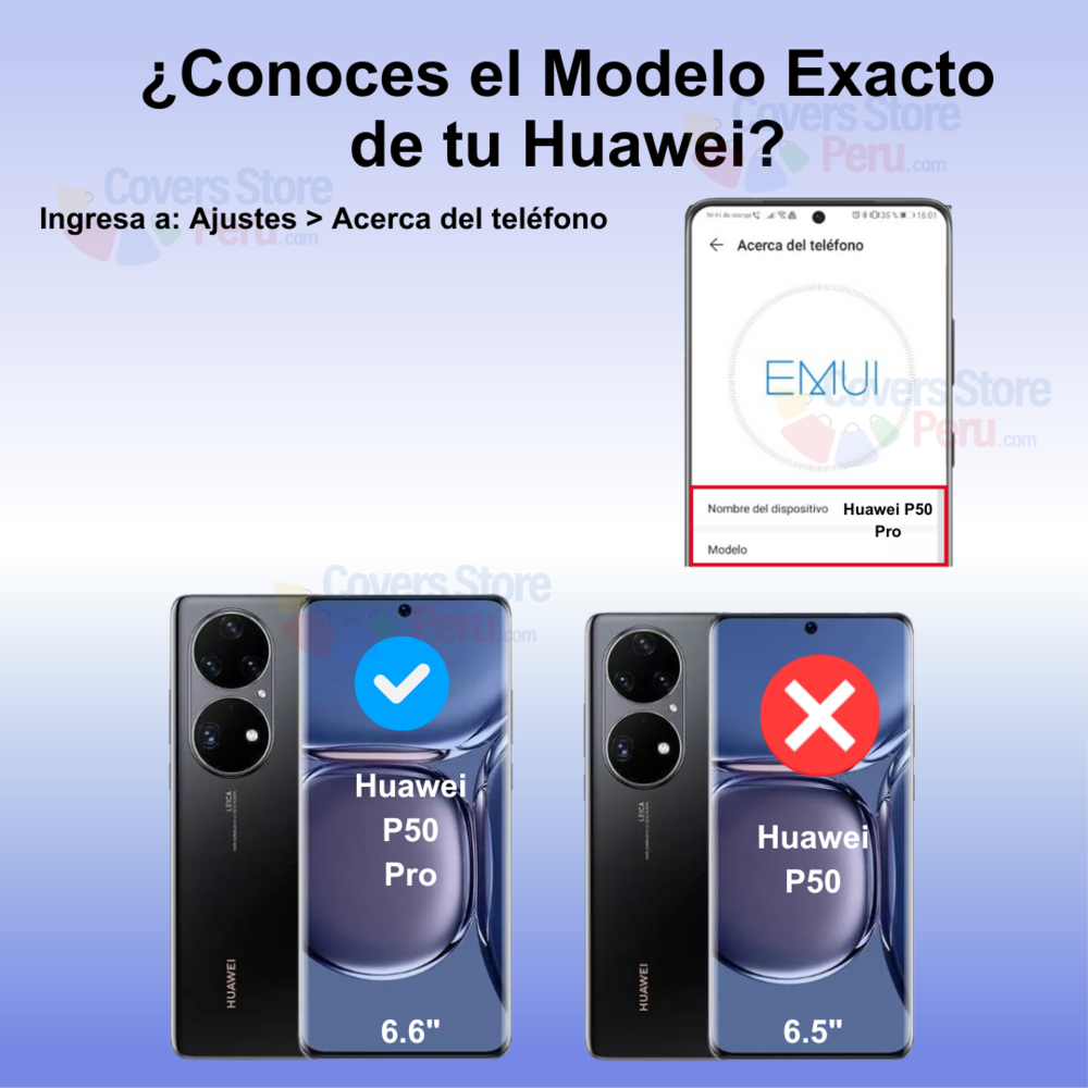 Mica para Huawei P50 Pro Protector de Cerámica Mate