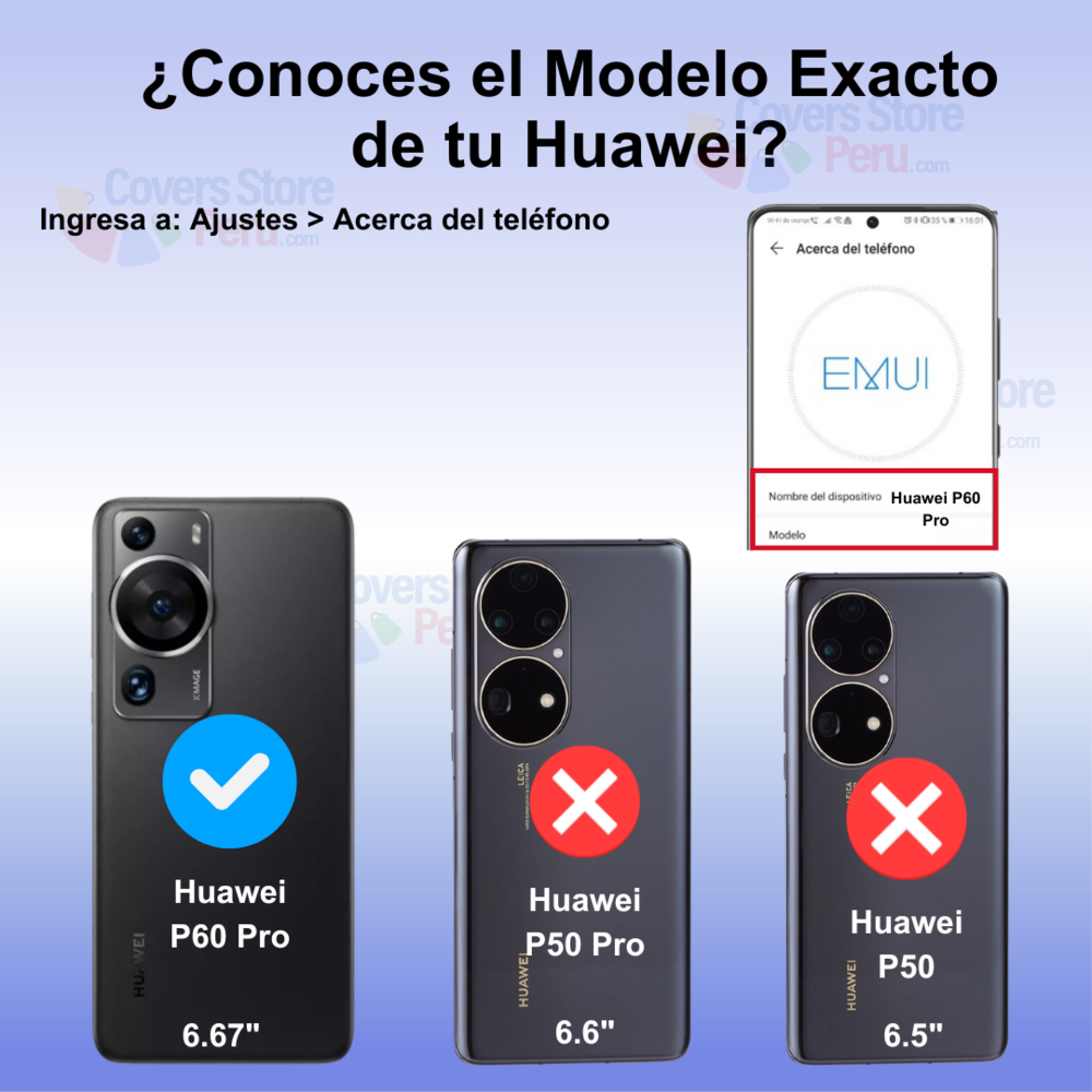 Funda para Huawei P60 Pro Ahumado con Anillo Negro