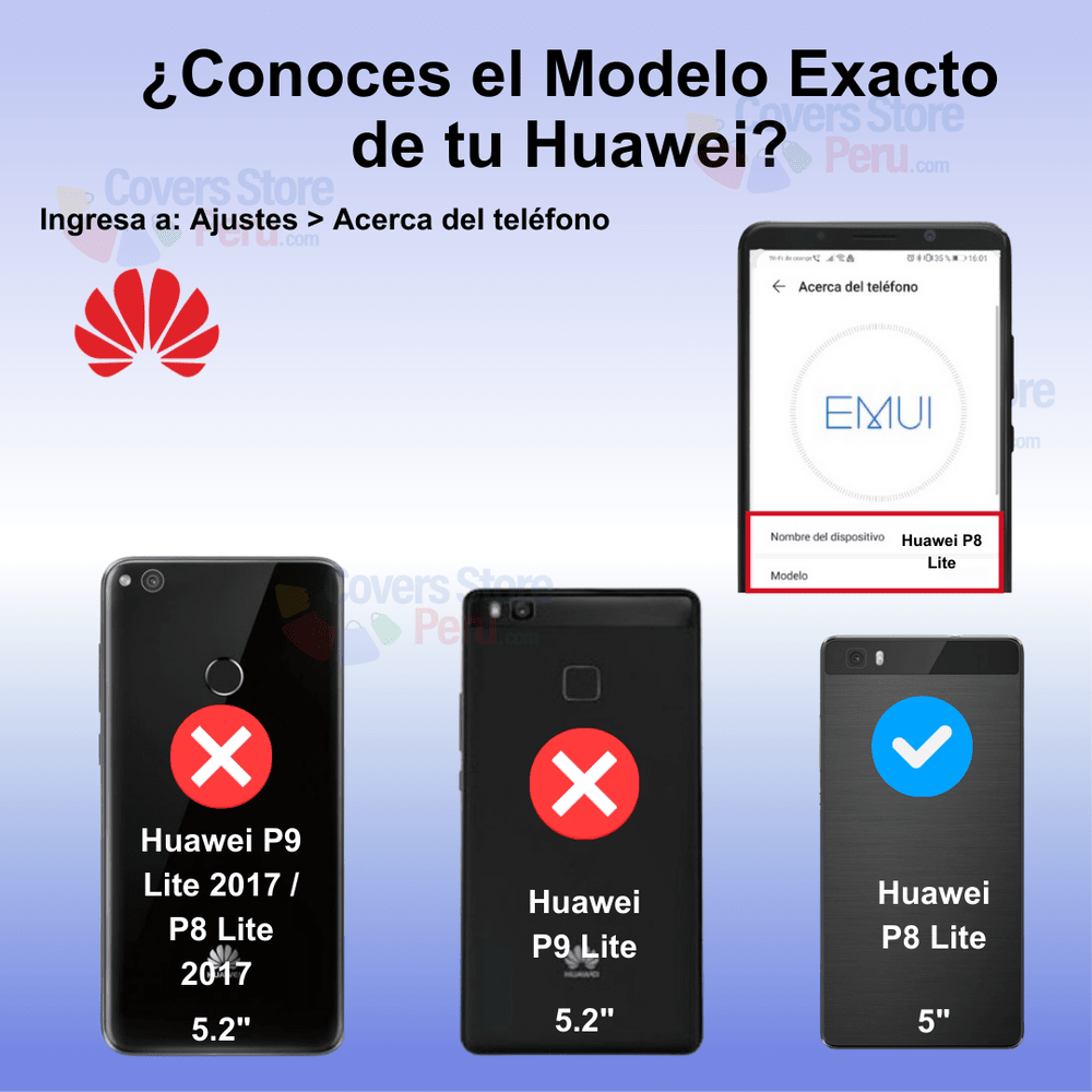 Funda para Huawei P8 Lite TPU 100% Transparente Antishock