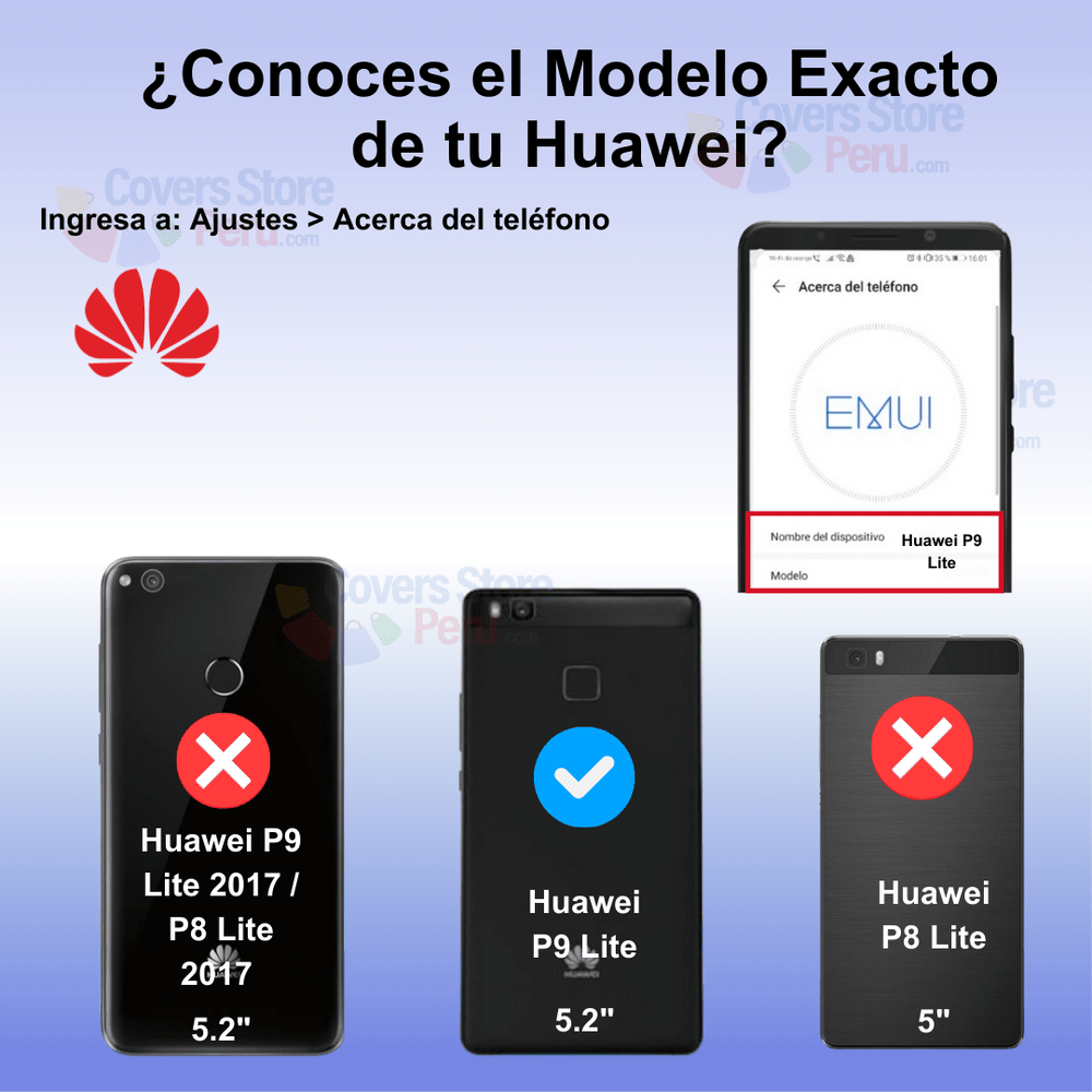 Funda para Huawei P9 Lite TPU 100% Transparente Antishock