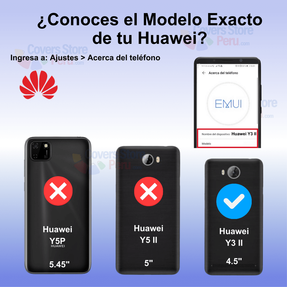 Funda para Huawei Y3 II TPU 100% Transparente Antishock