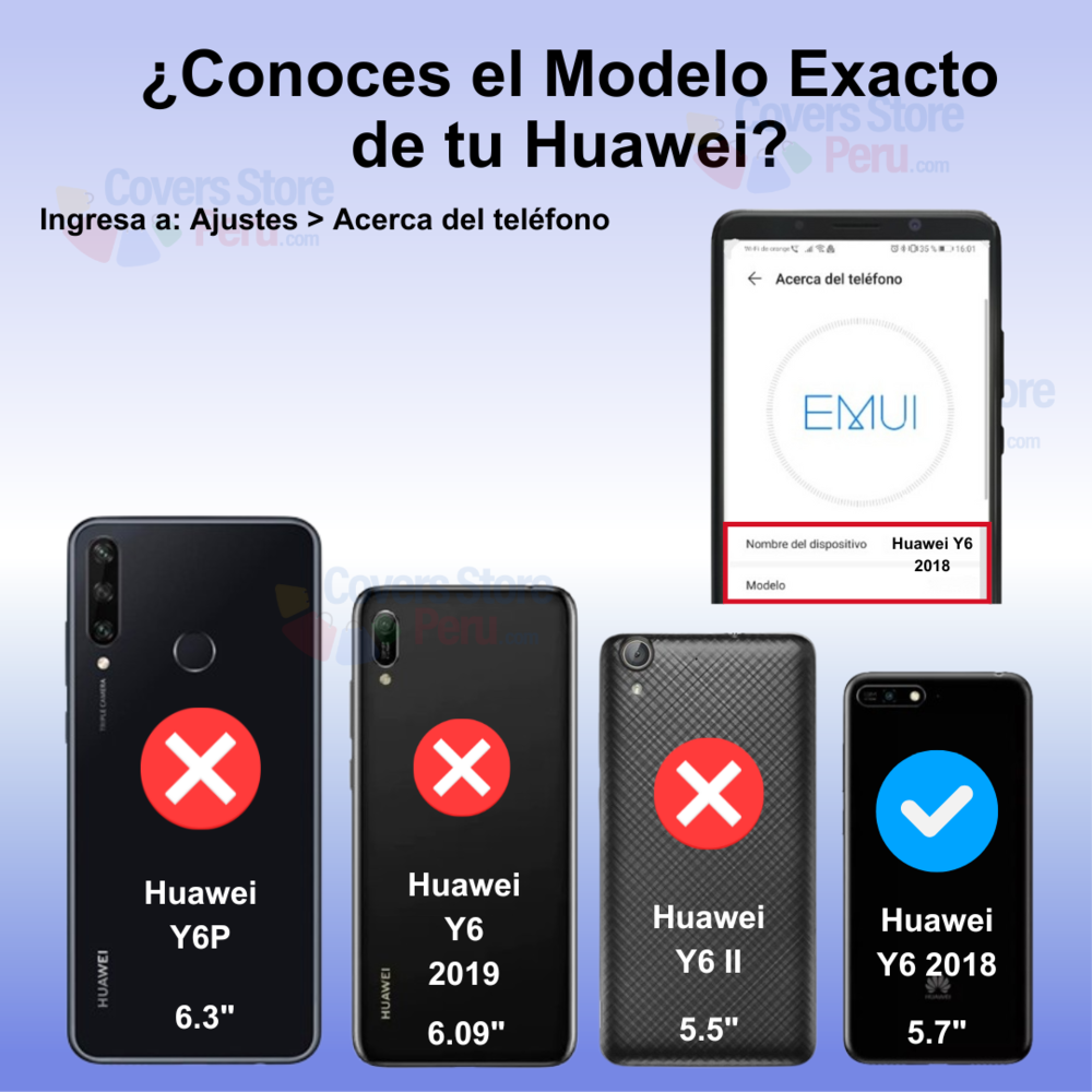 Funda para Huawei Y6 2018 Holder Parante + Anillo Rojo