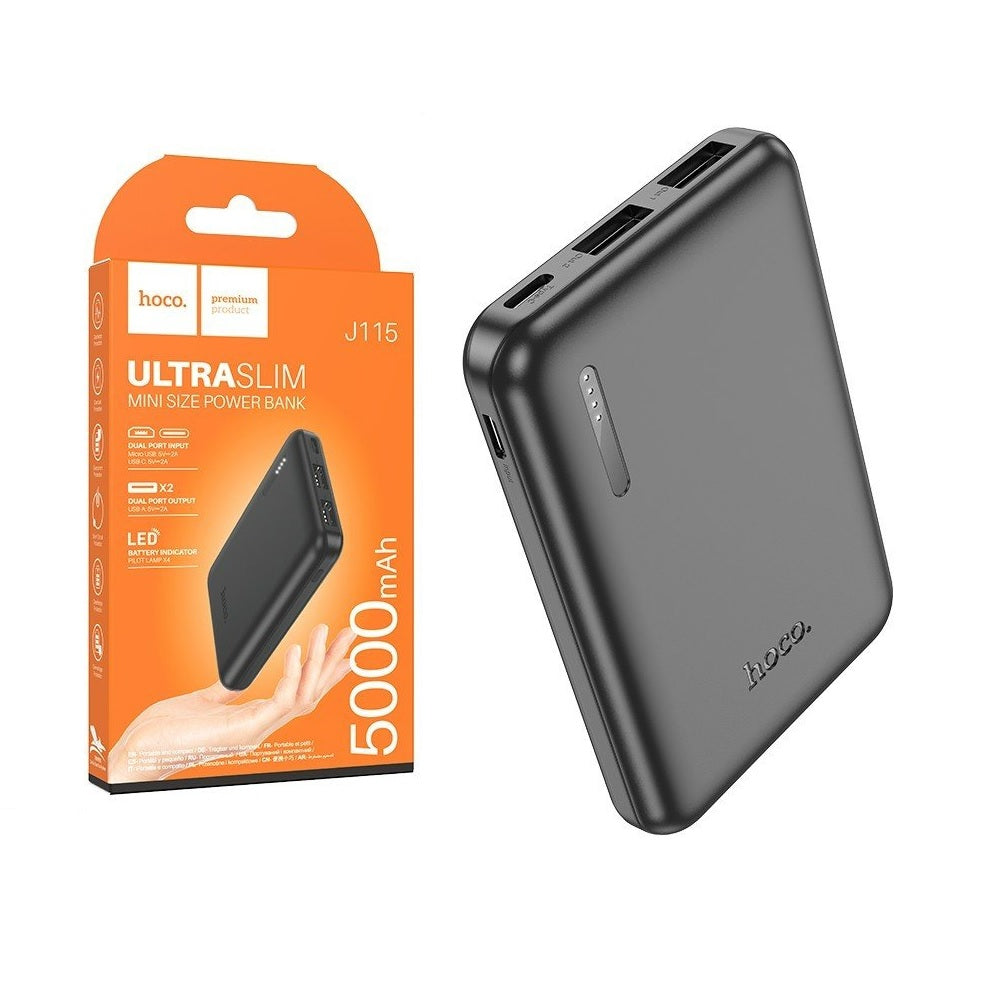Power Bank 5000mAh Hoco J115 Journey Negro