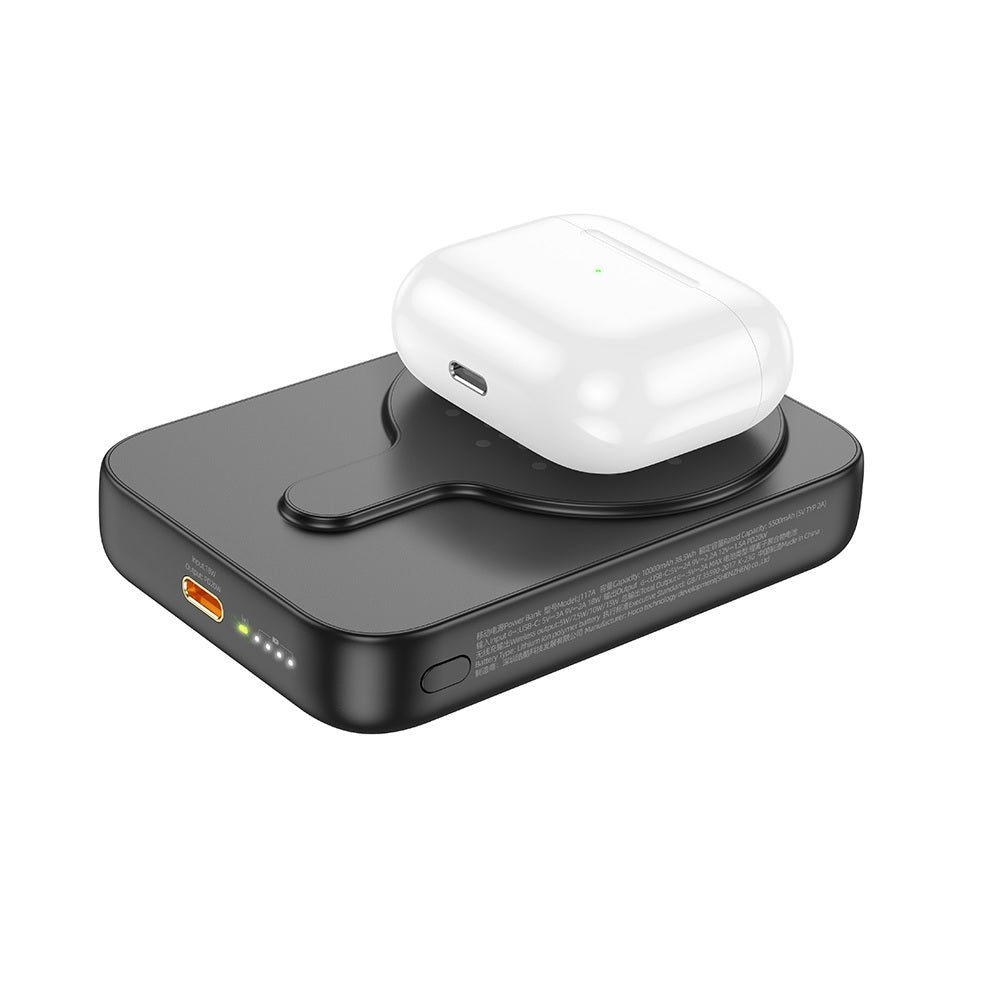 Power Bank 10000mAh Hoco J117A Magsafe PD20W Negro