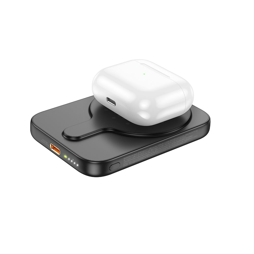 Power Bank 5000mAh Hoco J117 Magsafe PD20W Negro
