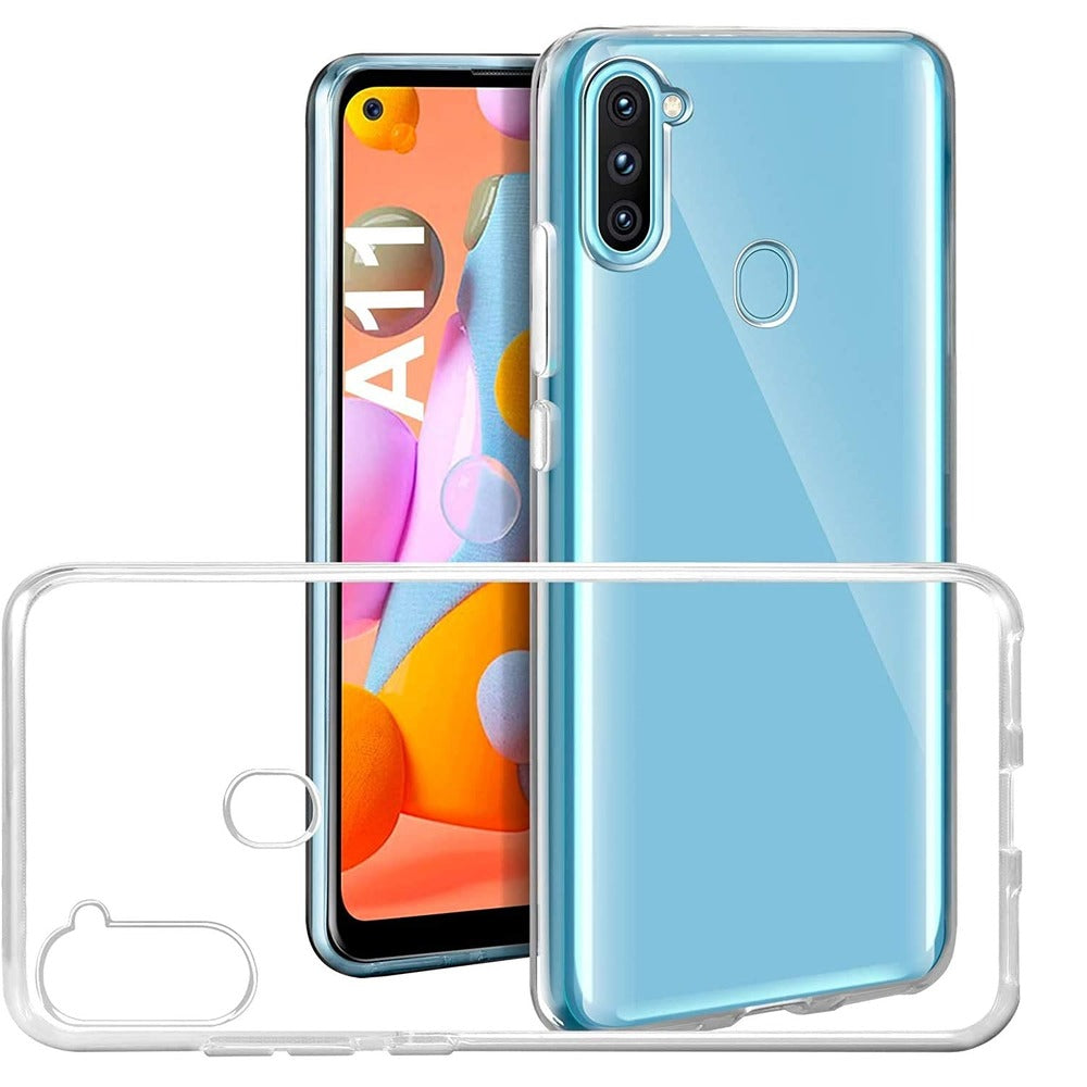Funda Case para Samsung A11 TPU 100% Transparente Antishock