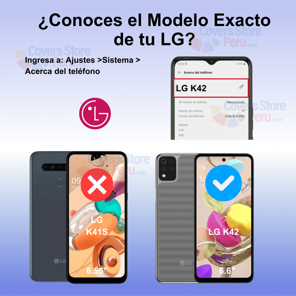 Mica para Lg K42 Black Edition 20K Antishock