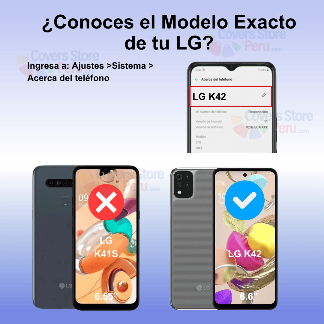 Mica para Lg K42 Vidrio Templado Anti-Espía