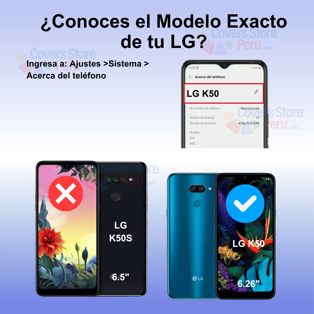 Mica para Lg K50 Vidrio Templado Anti-Espía