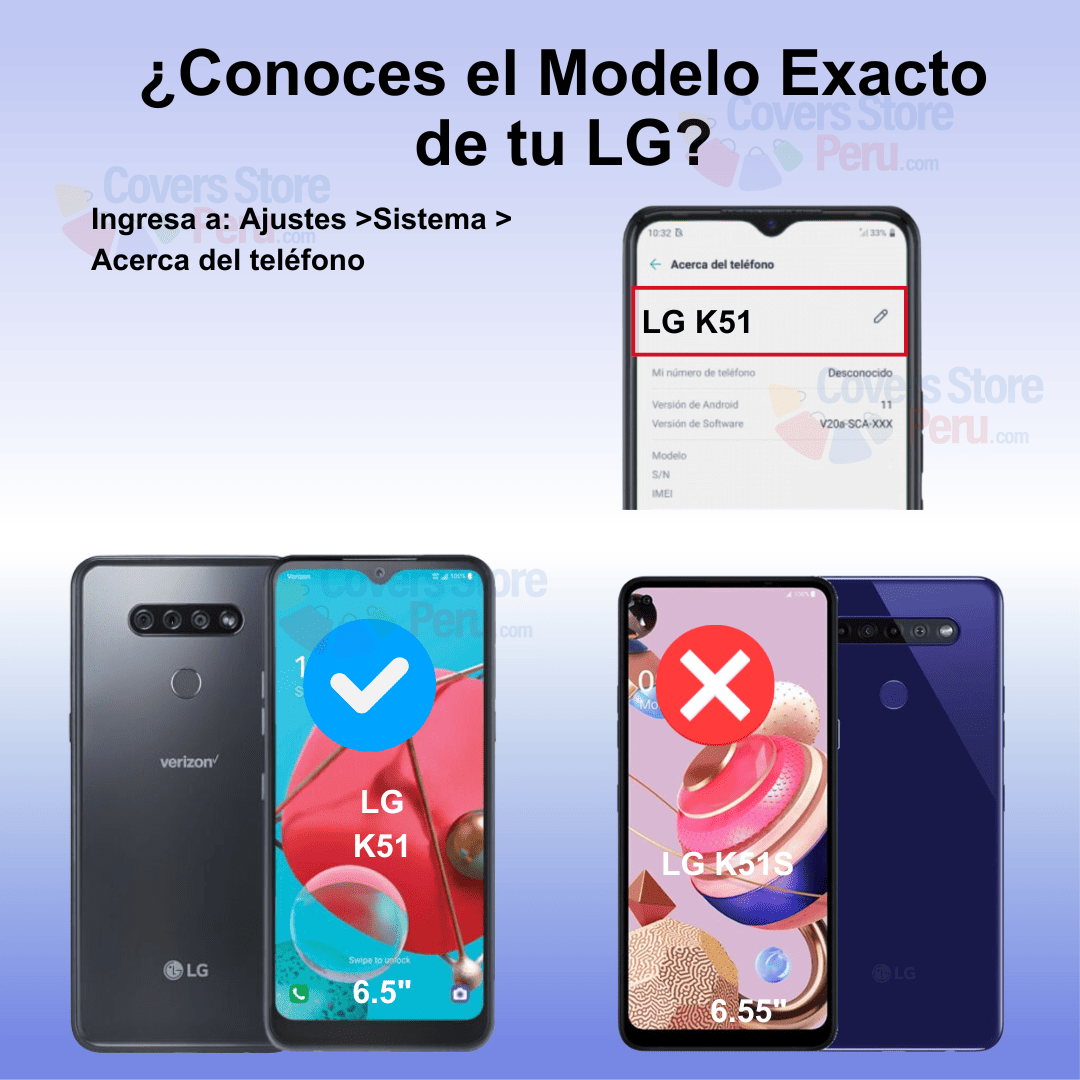 Mica para Lg K51 Vidrio Templado Anti-Espía