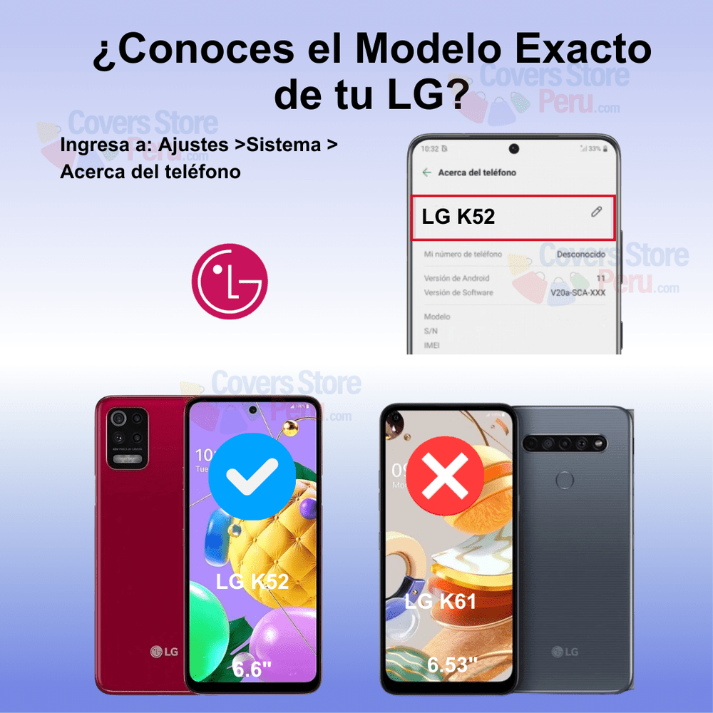 Mica para Lg K52 Protector de pantalla 21D Antishock