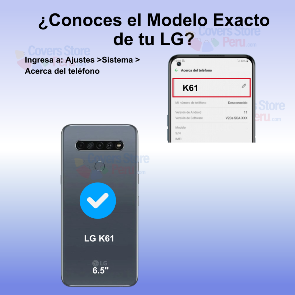 Funda para Lg K61 Ahumado Mate Verde militar Antishock