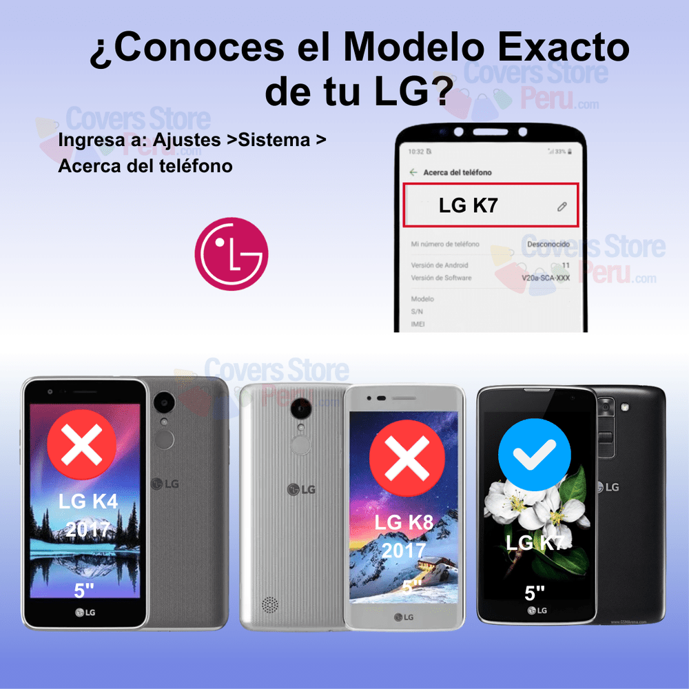 Mica para Lg K7 Film Hydrogel Antishock