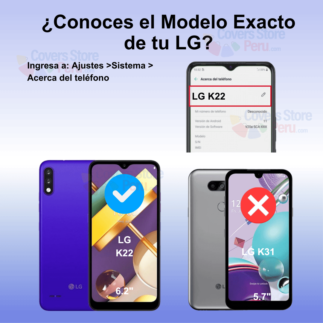 Mica para Lg K22 Vidrio Templado Anti-Espía