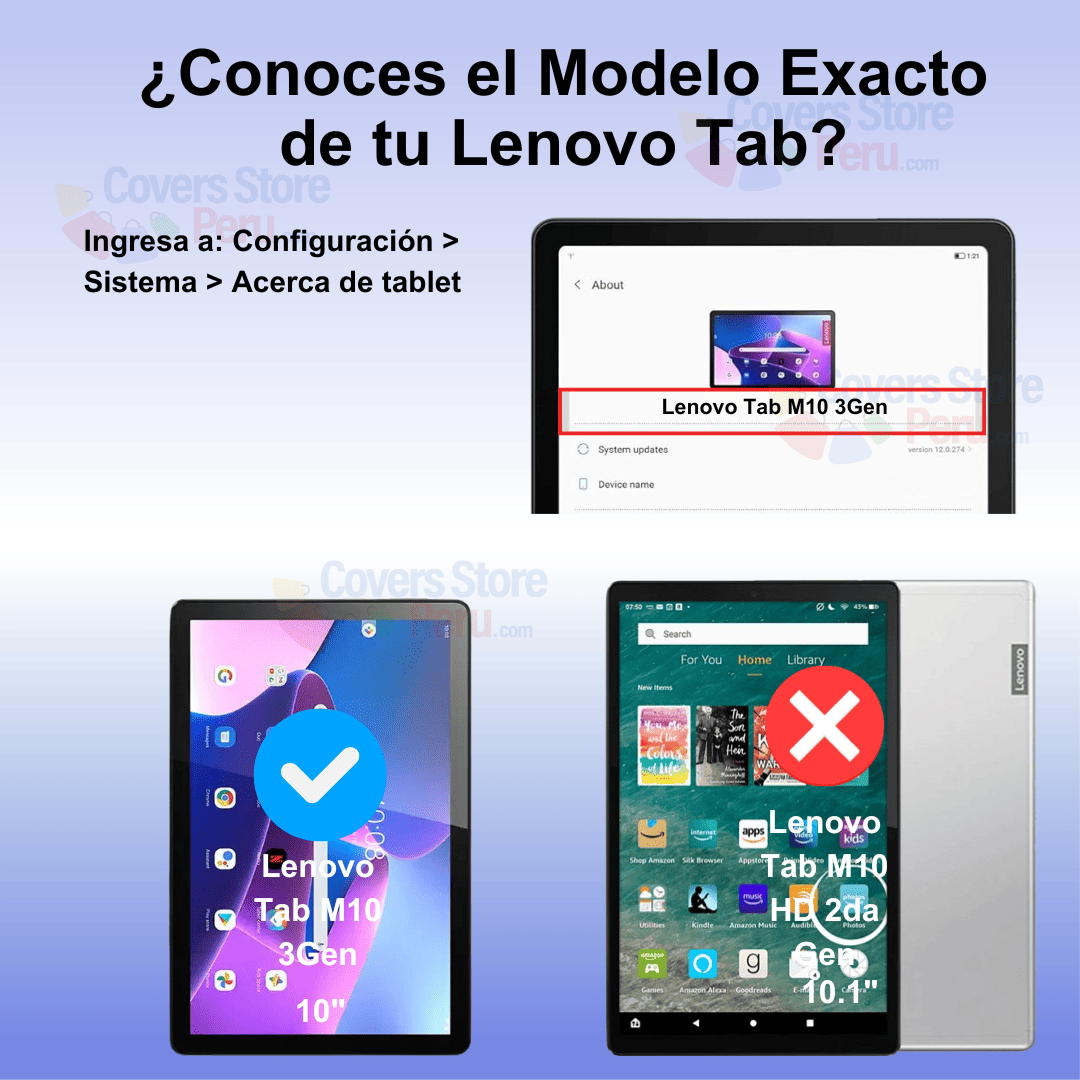 Mica para Lenovo Tab M10 3era Gen 10" de Vidrio Templado