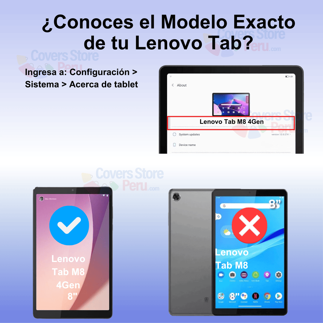 Mica para Lenovo Tab M8 4ta Gen 8" de Vidrio Templado Antishock