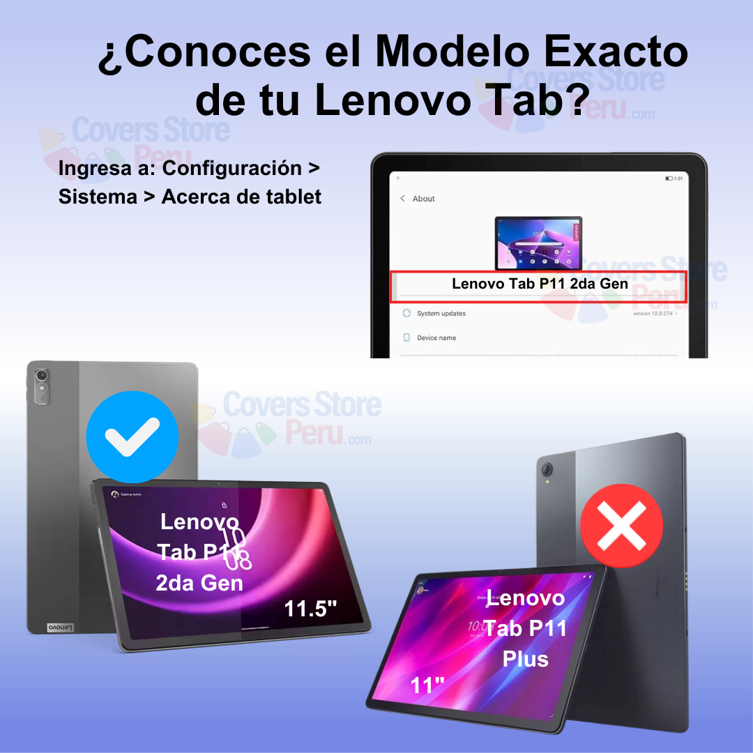Mica para Lenovo Tab P11 2da Gen 11.5" de Vidrio Templado