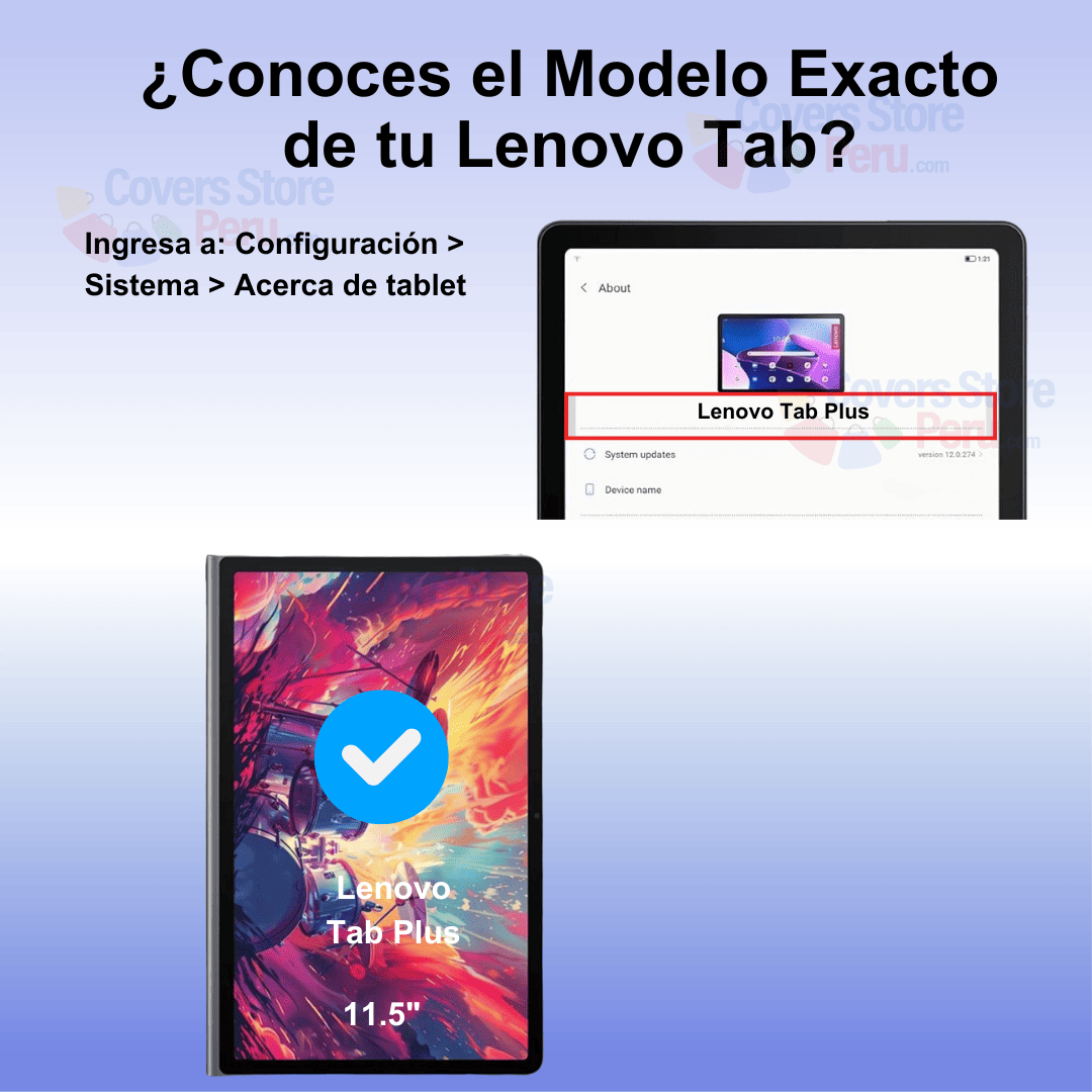 Mica para Lenovo Tab Plus 11.5" de Vidrio Templado