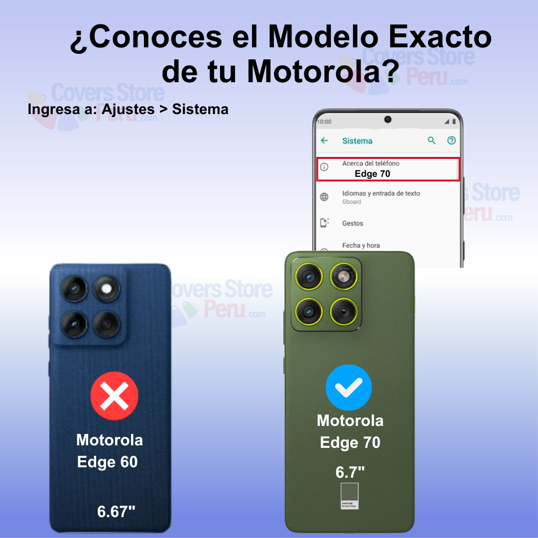 Funda Case para Motorola Edge 70 Ahumado Anillo Rojo