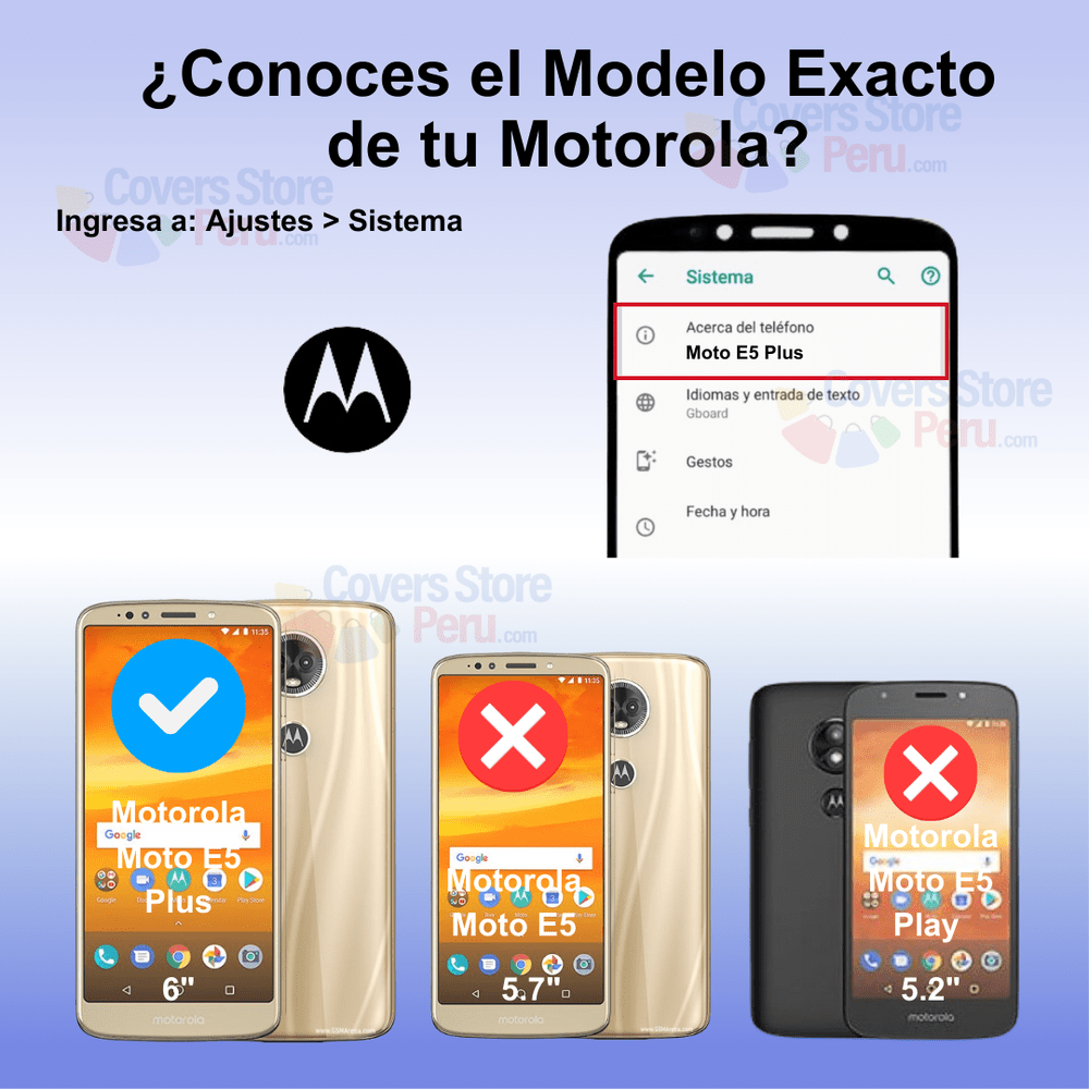 Mica para Motorola E5 Plus Protector 21D Antishock