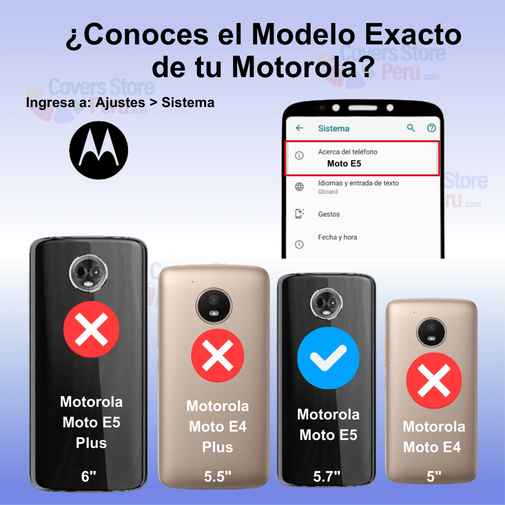 Funda para Motorola Moto E5 Holder Parante + Anillo Azul