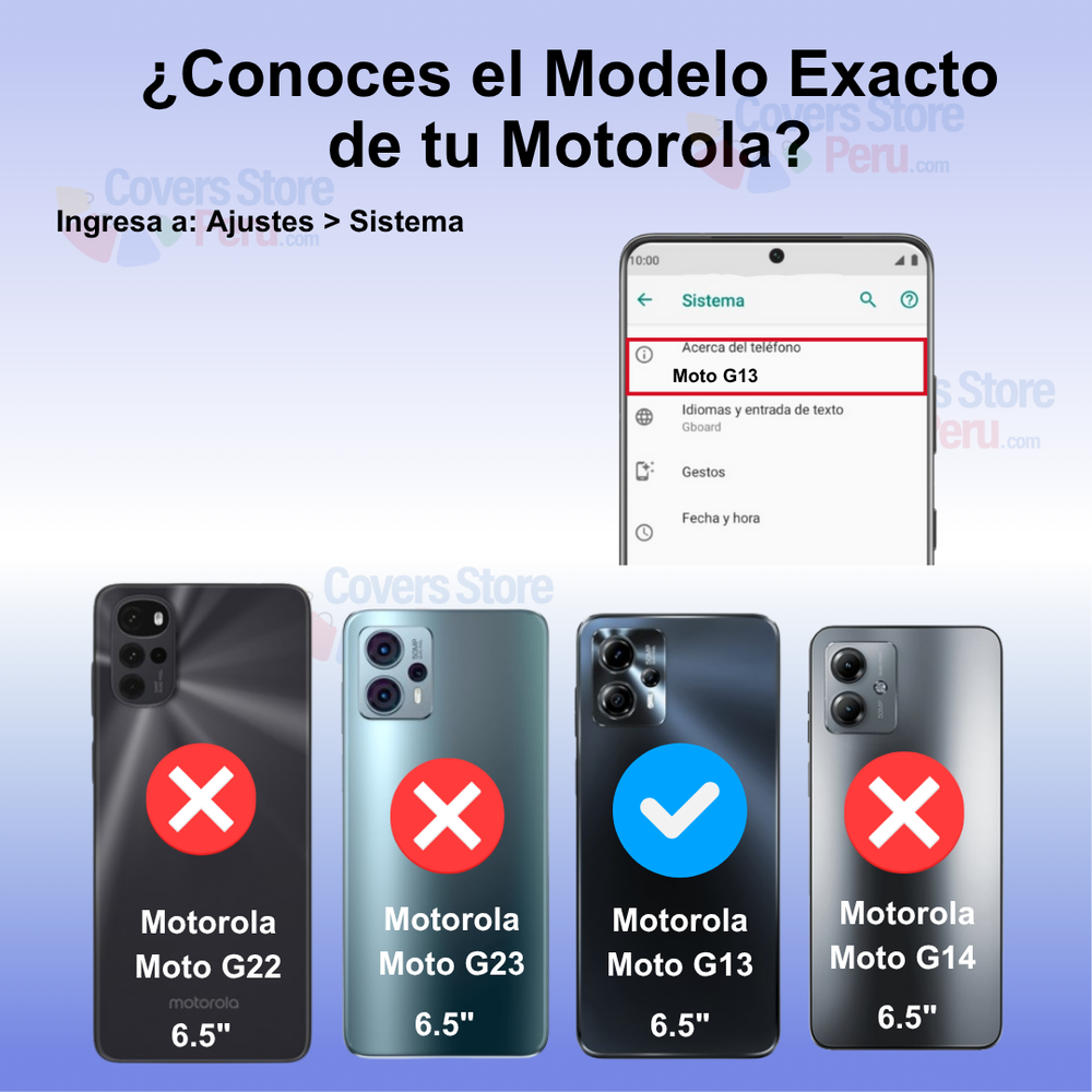 Funda para Motorola Moto G13 Ahumado con Anillo Negro