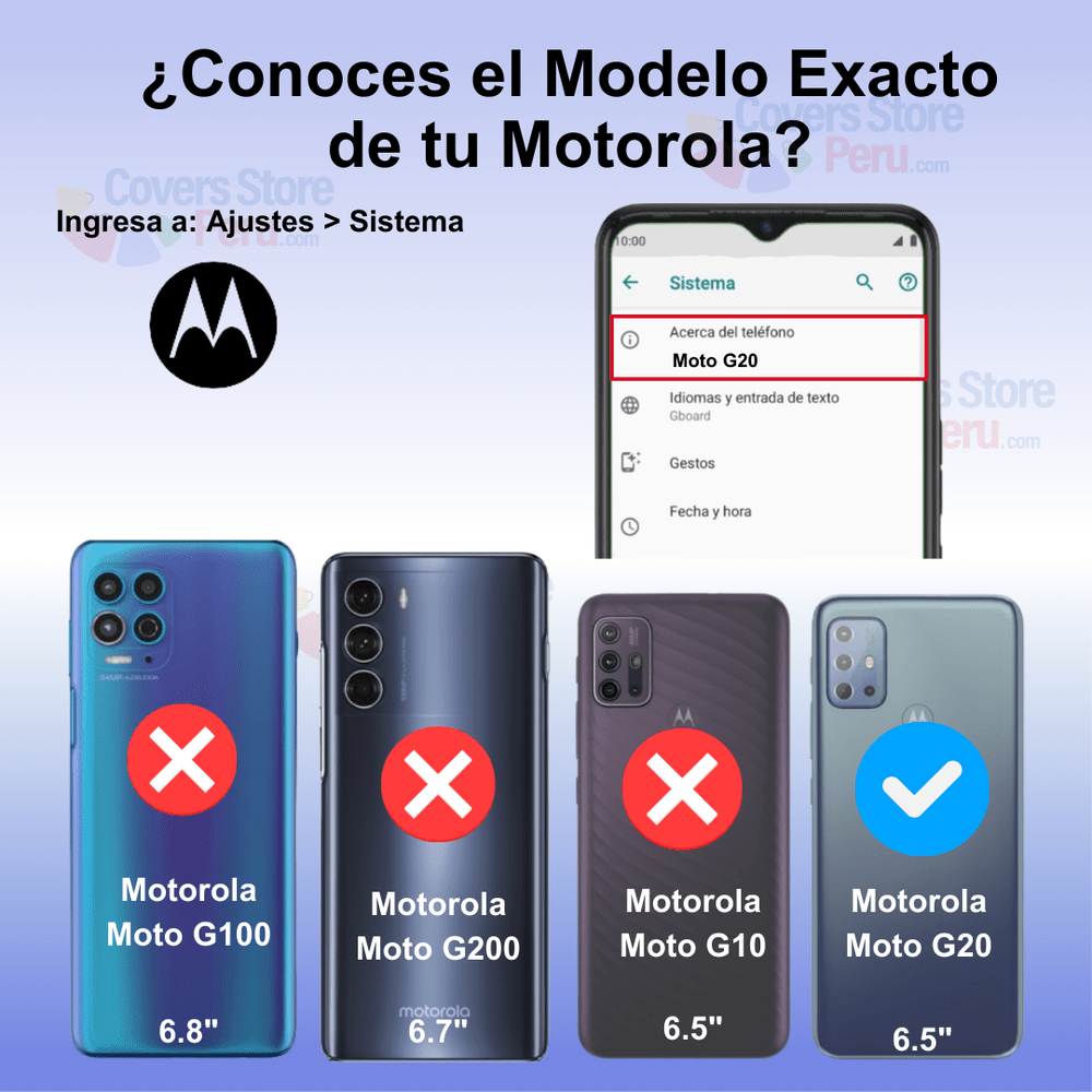 Funda para Motorola Moto G20 Flip Cover Negro Antishock
