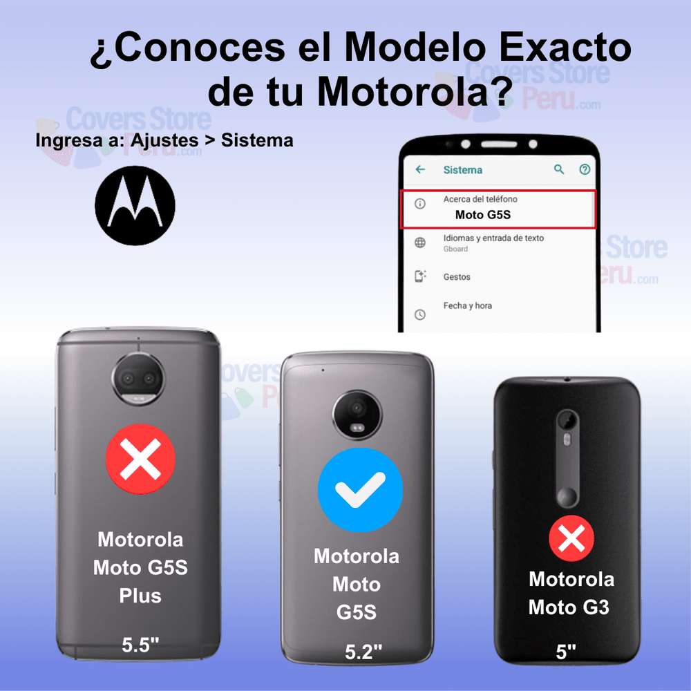 Funda Case para Motorola Moto G5S TPU 100% Transparente