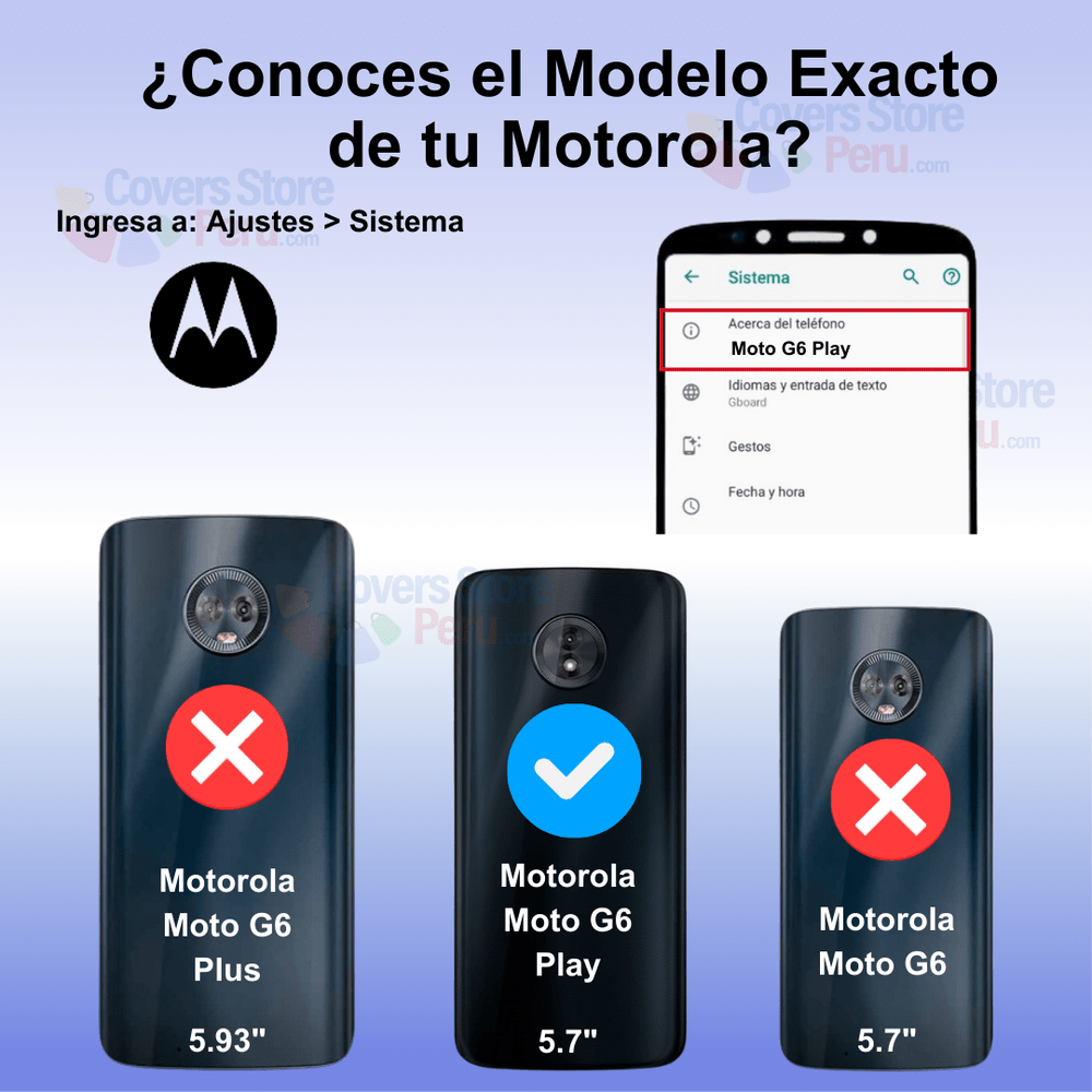 Funda para Motorola Moto G6 Play TPU esquinas reforzadas
