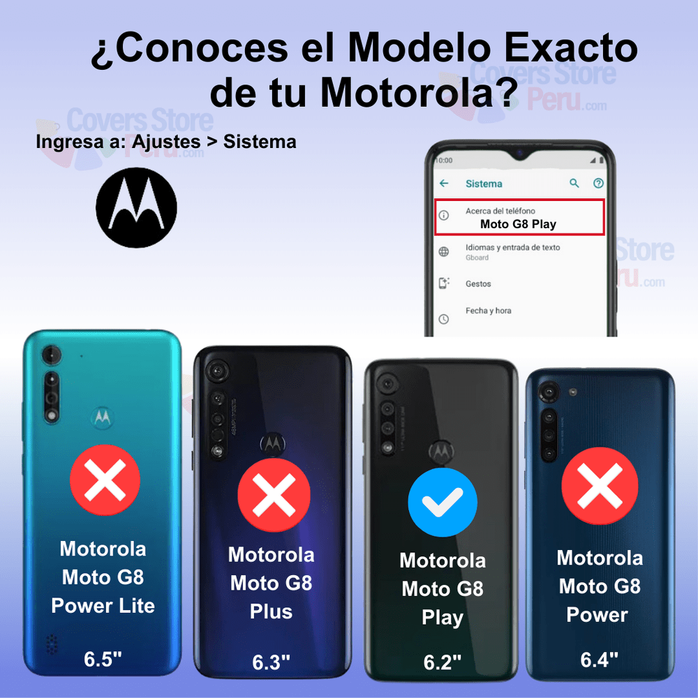 Funda for Motorola Moto G8 Play Jelly Pearl Negro Antishock